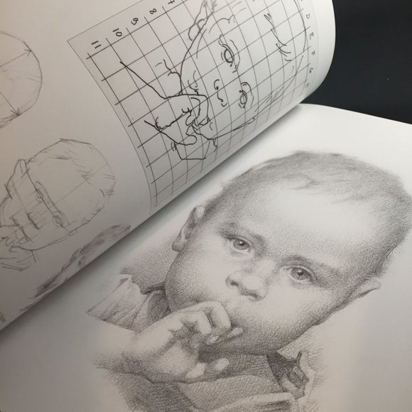 Portraits of Babies and Children by Giovanni Civardi Drawing with Graphs 978-1-7 - Picture 3 of 5